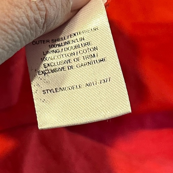 BLU NO.9 – Short Sleeve Red Dress – Size P/S - Picture 3 of 10